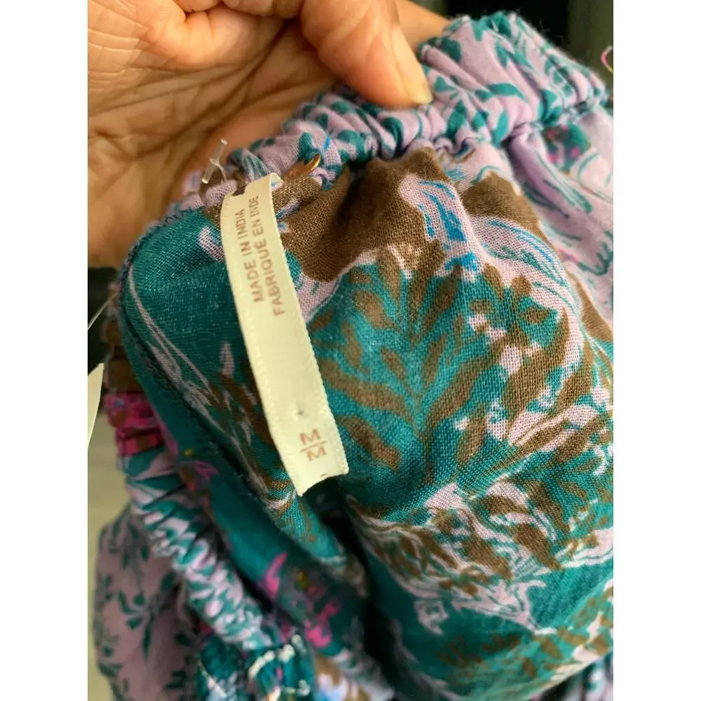 Free People Bali Oletta Romper Size M - Picture 4 of 7